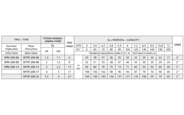 SPM 200-06 Speroni, Cвердловинний насос - Зображення 3