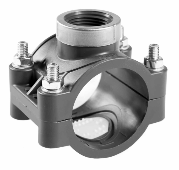 Хомут компресійний з внутрішньою різьбою pn12.5 - pn12.5 - 110х2"