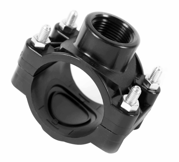 Хомут компресійний з внутрішнім різьбленням pn10 - PN10 - 225х1"1/2