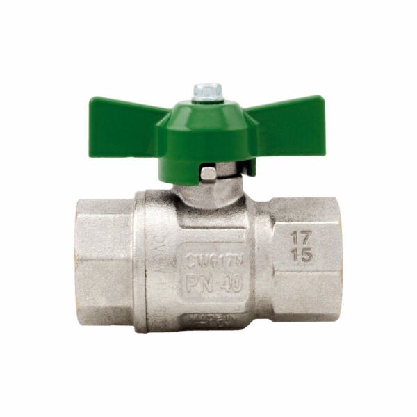 GREEN DVGW КРАН КУЛЬОВИЙ, ПОВНОПРОХІДНИЙ, 3/4" (DN 20)