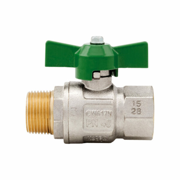 GREEN DVGW КРАН КУЛЬОВИЙ, ПОВНОПРОХІДНИЙ, 3/4" (DN 20)