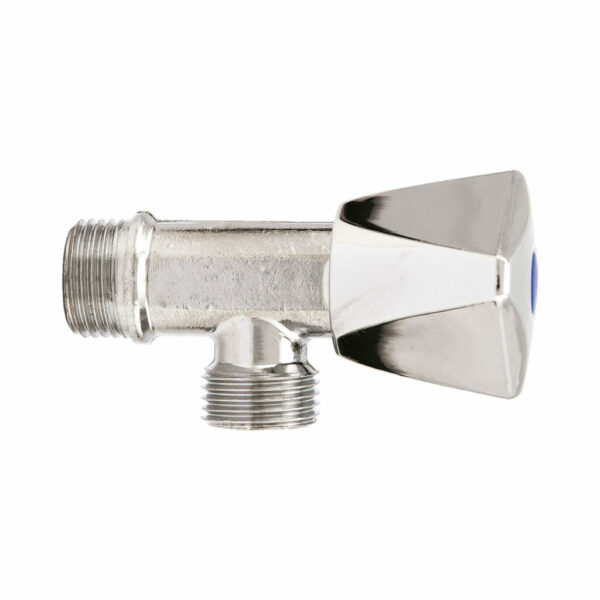 КРАН КУЛЬОВИЙ ДЛЯ ПРАЛЬНОЇ МАШИНИ, 1/2" (DN 15)